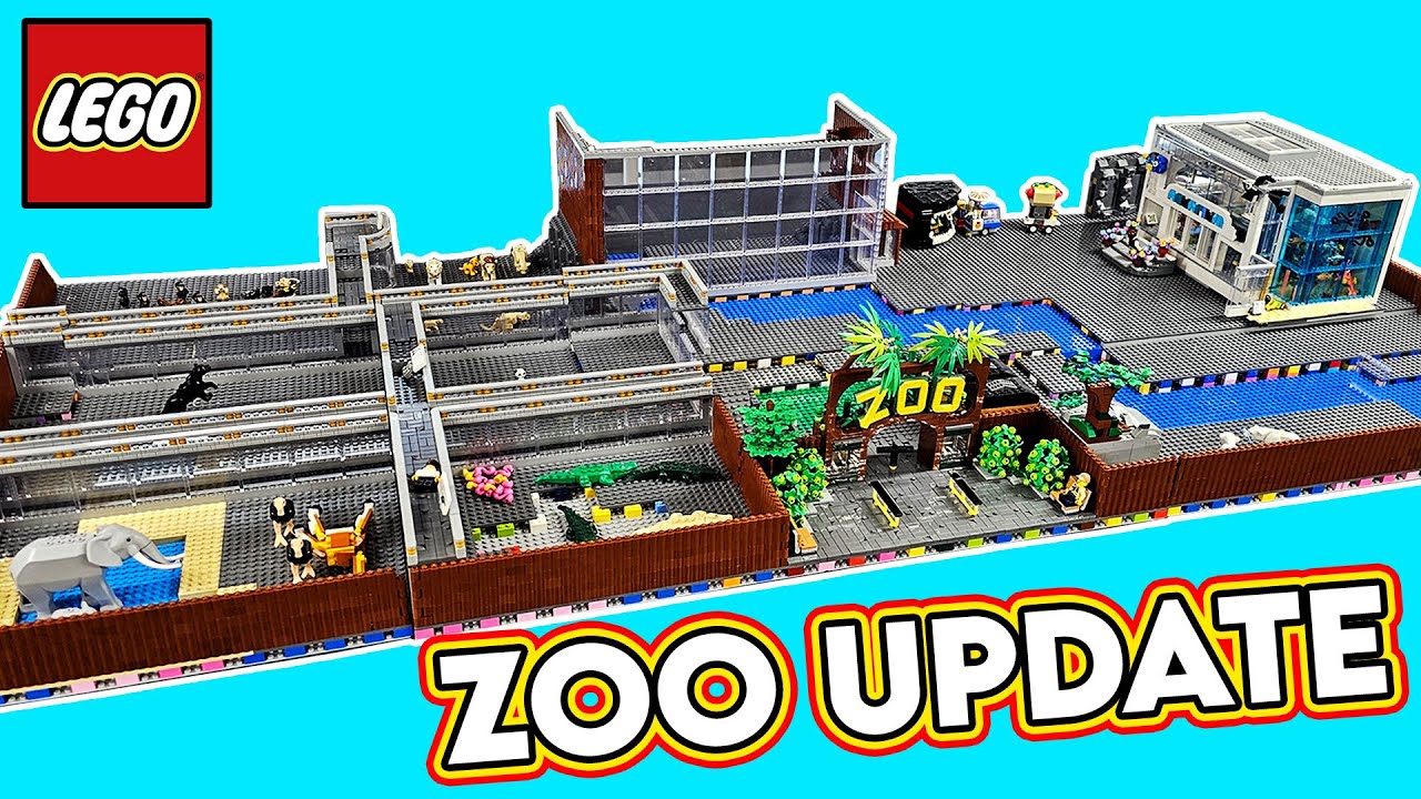 LEGO Zoo Update! Animal Placements & Layout