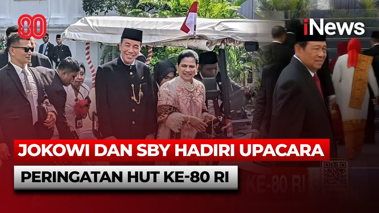 Jokowi dan SBY Hadiri Upacara Peringatan HUT Ke-80 RI | Breaking News