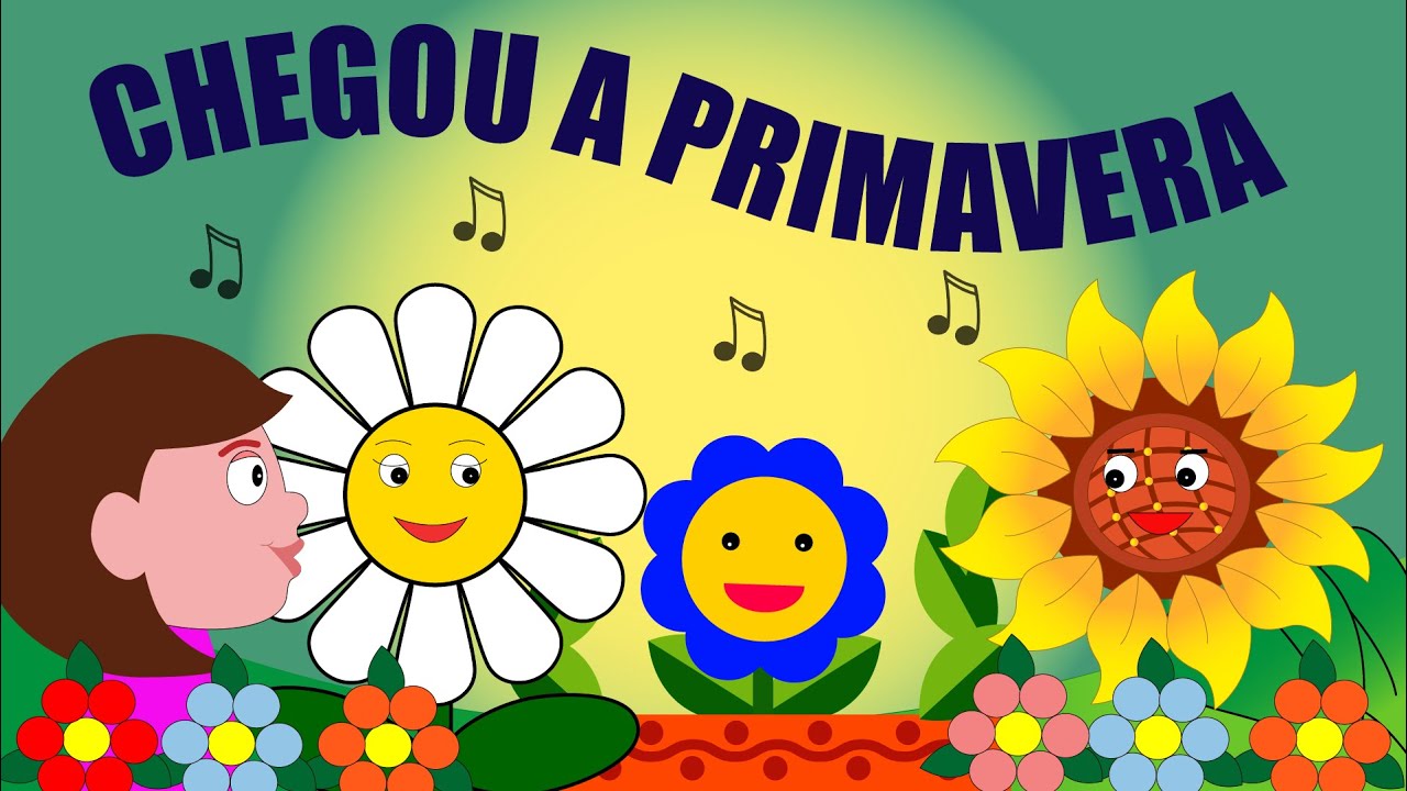 Chegou a primavera - Hist&oacute;ria infantil