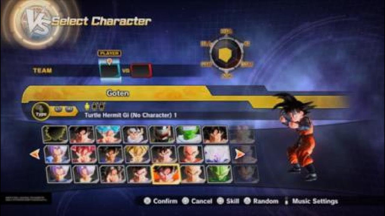 Goten Moveset