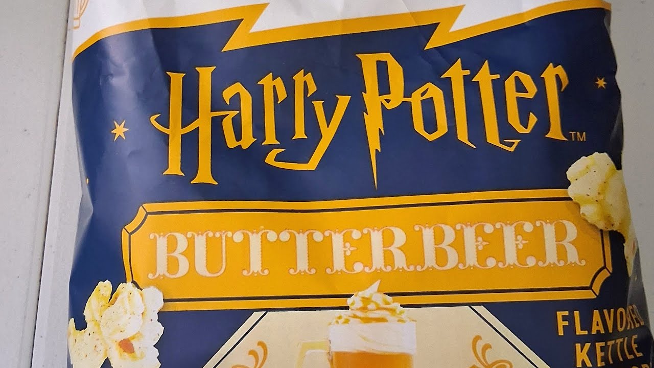 Harry Potter ButterBeer Skinny Pop Review.🍿