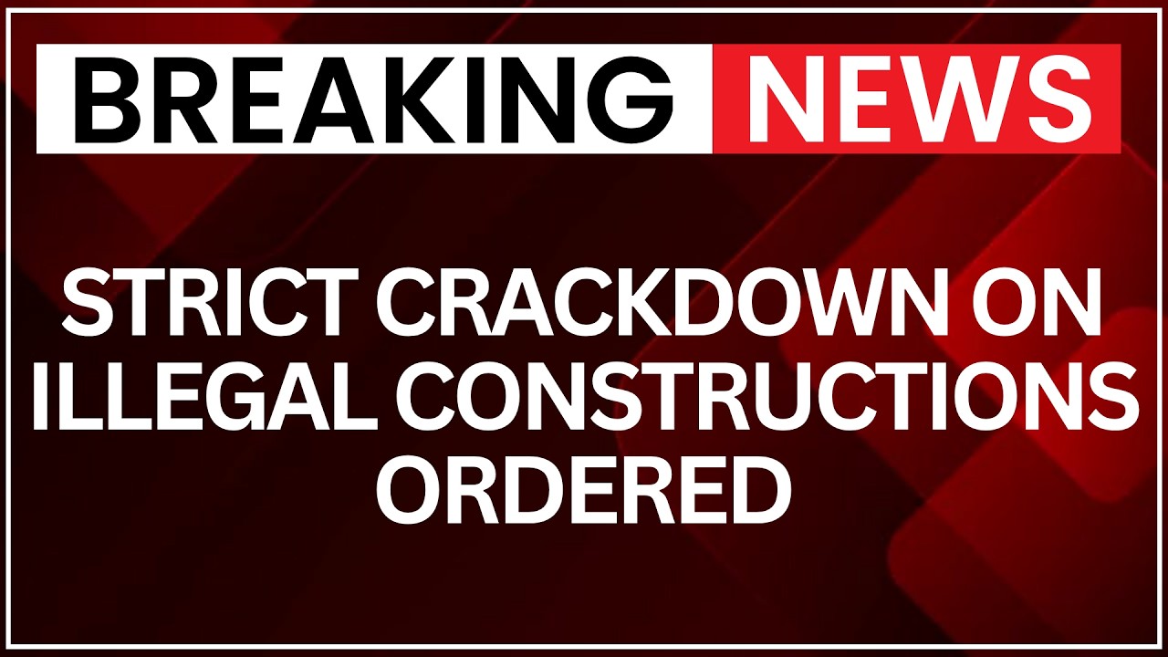 Delhi LG Orders MCD Action Plan To Crack Down On Illegal Construction Across Capital | NewsX