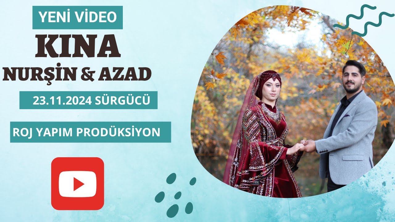 NURŞİN & AZAD ÇİFTİMİZİN KINA MERASİMİ 23.11.2024 ROJ YAPIM:)