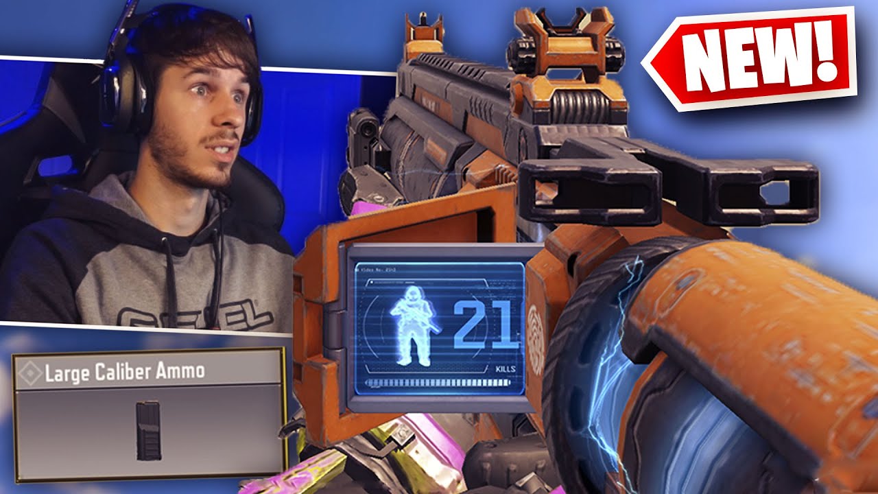 Using the *NEW* Legendary HVK-30 w/ LARGE CALIBER AMMO ATTACHMENT Early! (How to Access)