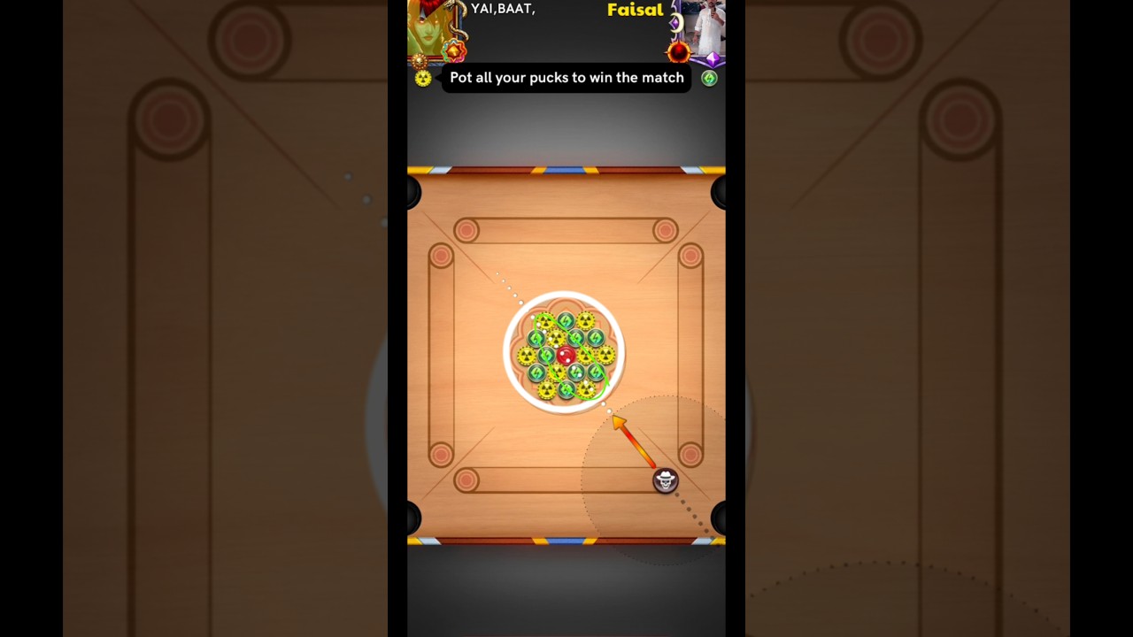 Hardest Break and complex break ❣️ carrom pool shorts 🔥