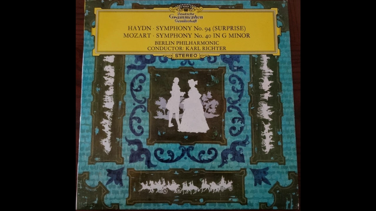 Karl Richter Mozart Symphony No. 40 in G minor KV. 550, Berlin Philharmonic Orchestra