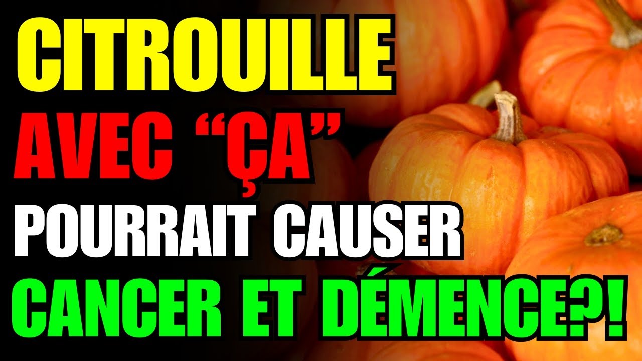 Ne mange jamais ta CITROUILLE (POTIRON) avec “ça”! 🎃 3 pires associations + recette santé secrète!
