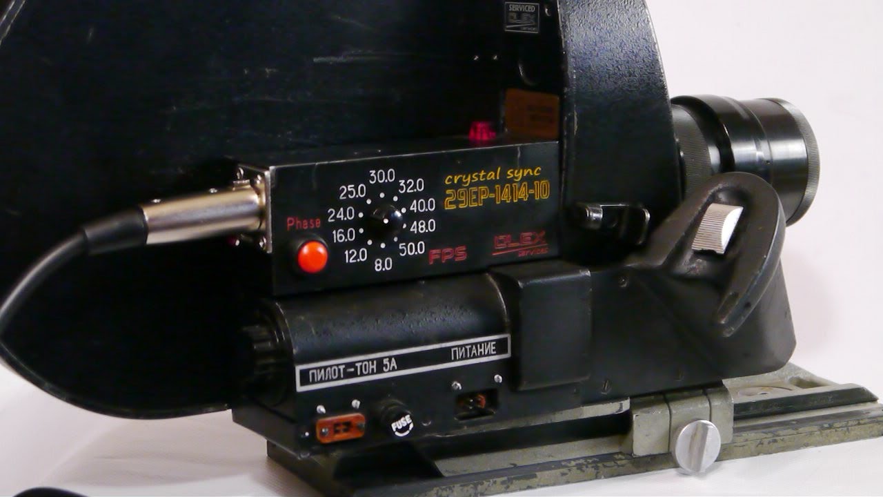 Kinor-16 SX-2M, cinema camera, 29EP1414-10 crystall sync speed motor