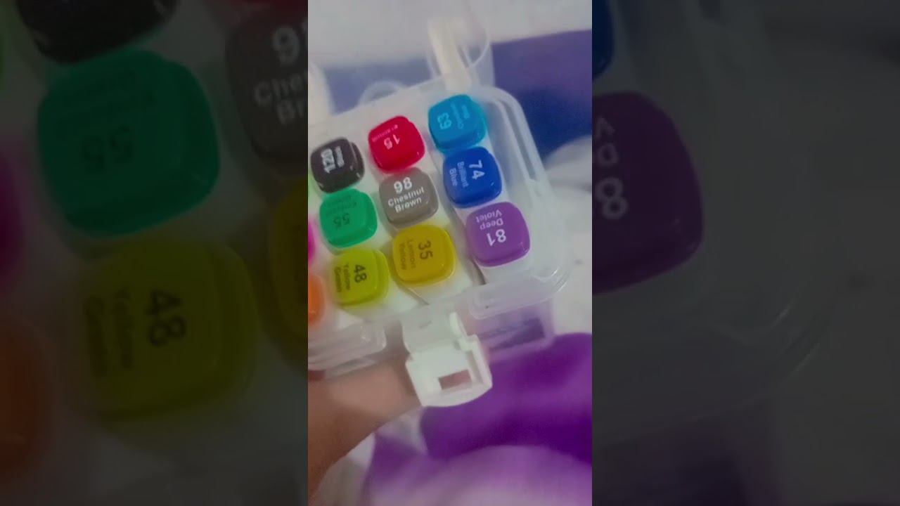 DIY unboxing part 6 of acrylic markers of 