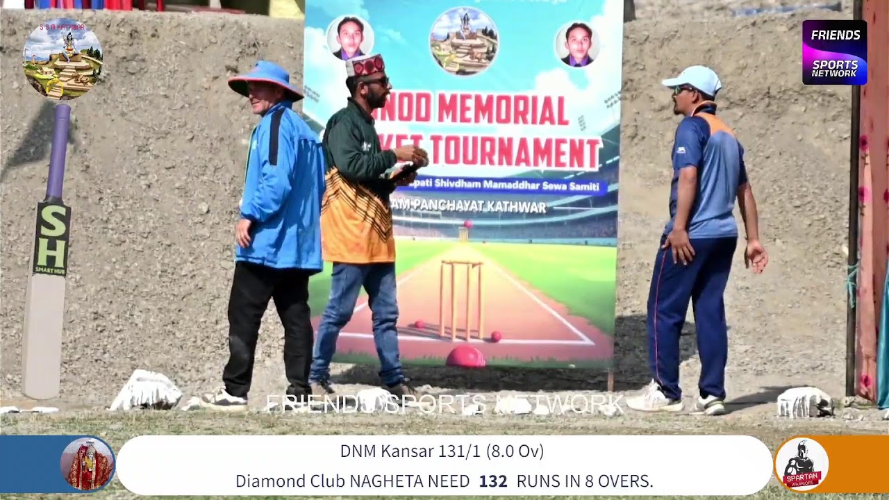 Vinod Memorial Season 4| dnm kansar vs nageta | Day 15 | Match no. 97 | SSM Kathwar