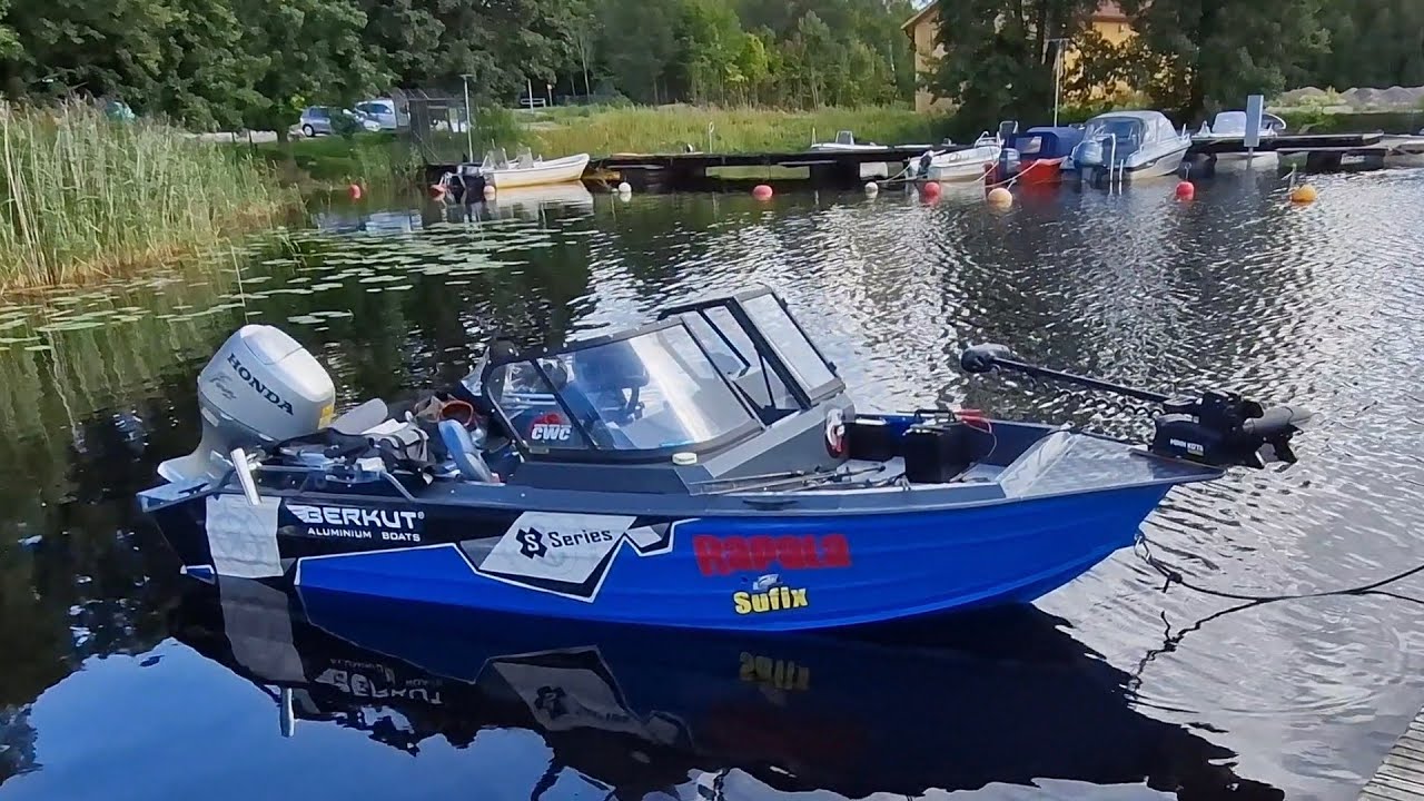 Berkut S Fisher with Honda BF50 test run