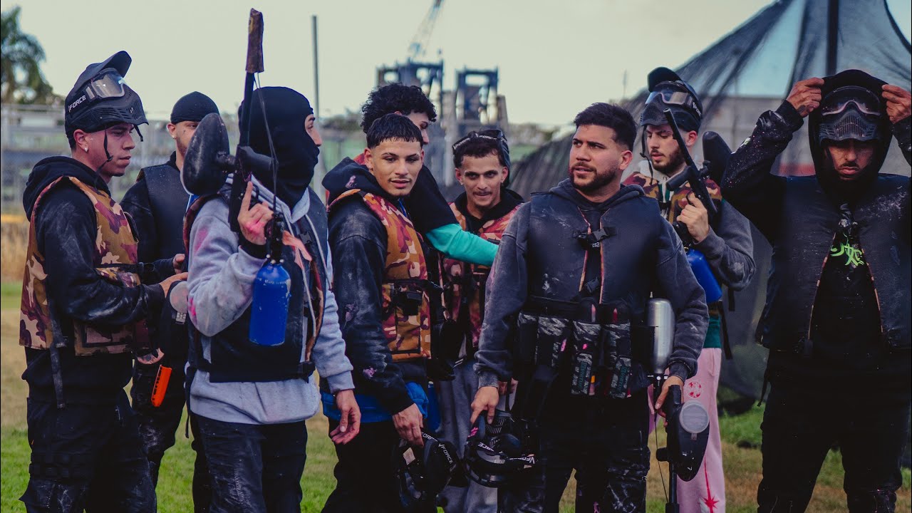 Juego de gotcha con los impostores , Neva , Bryan , Easy splash, Arte carde  y Chris Wandell !