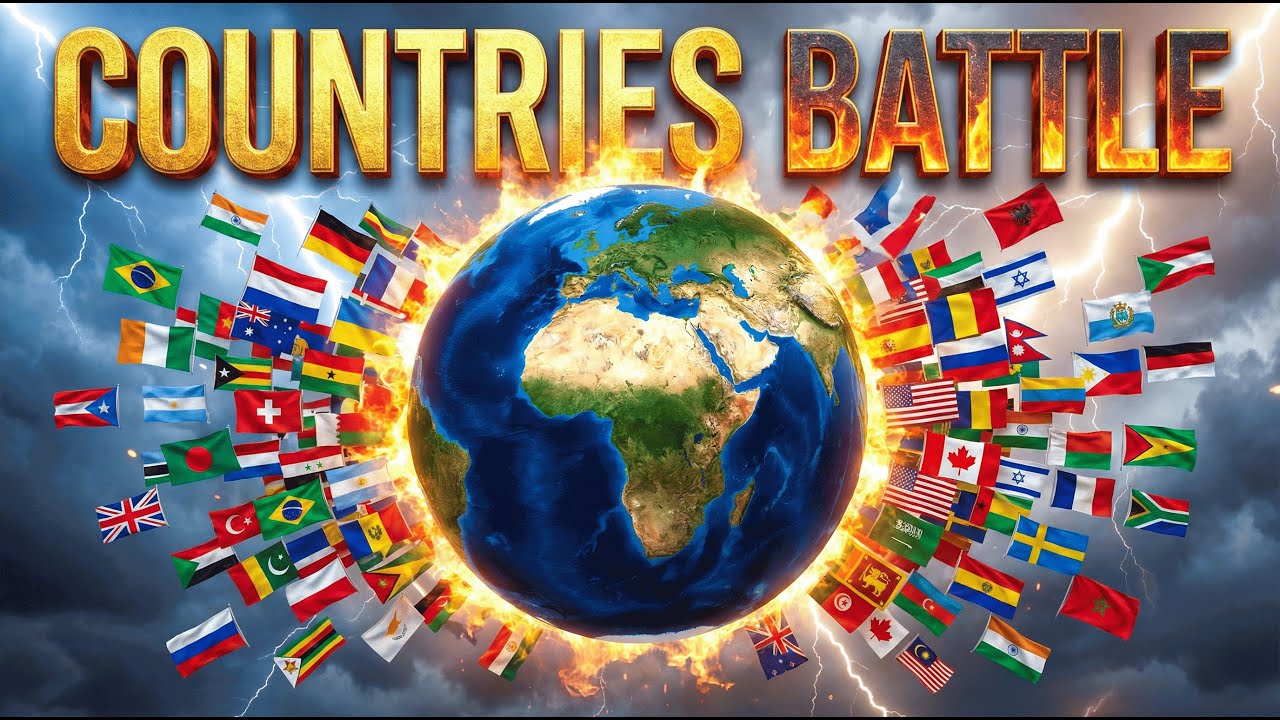 World Flags Championship: The last one left in the circle wins #1