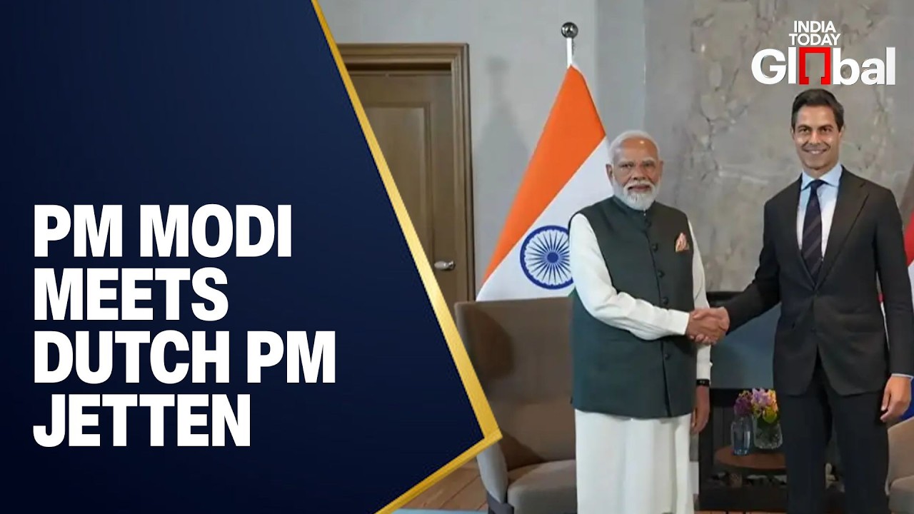 LIVE: PM Modi Meets Dutch PM for Key India&ndash;EU Trade and Strategic Talks