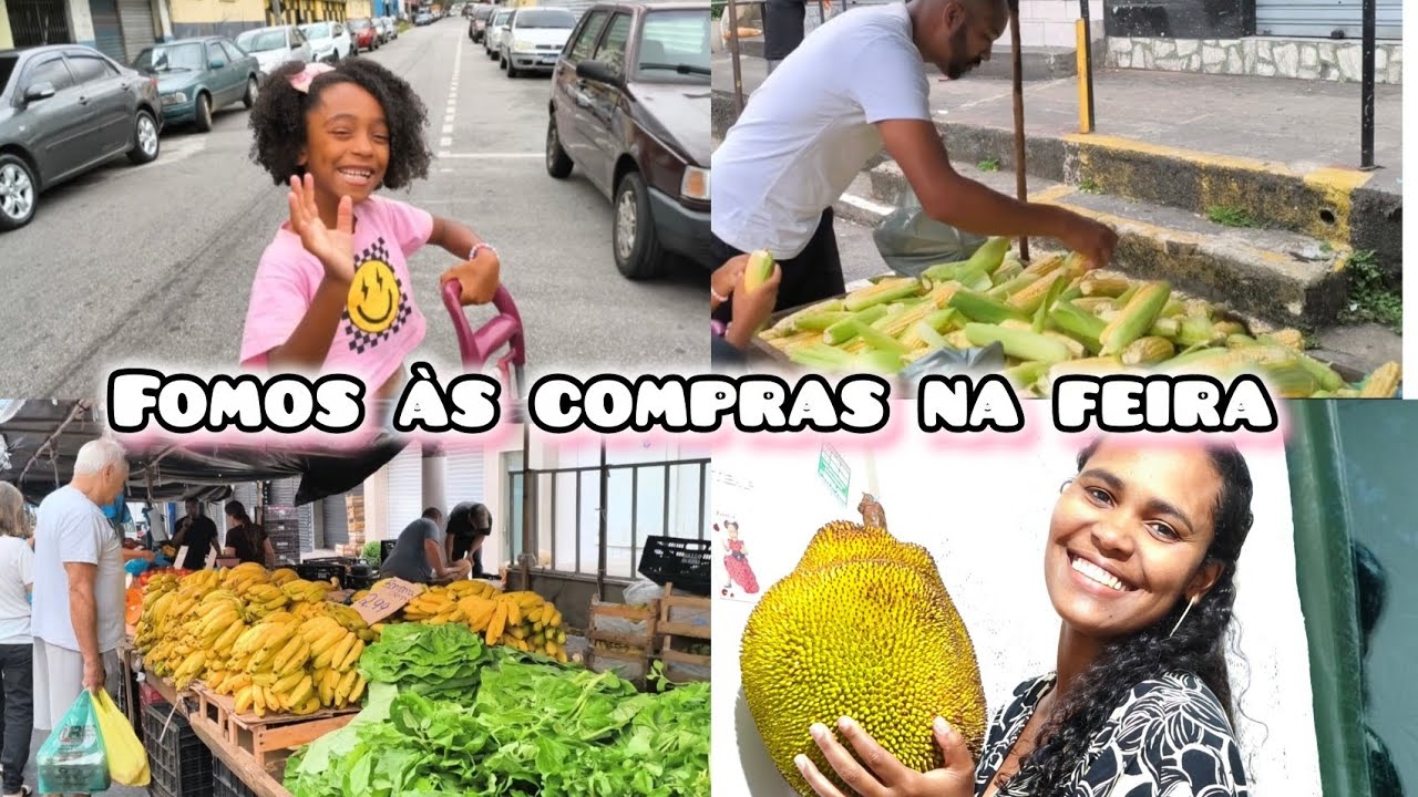 DIA DE COMPRAS NA FEIRA LIVRE 