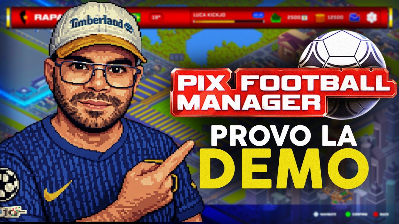 Provo PIXEL FOOTBALL MANAGER: qui i TALENTI li scopri con i TUOI OCCHI!