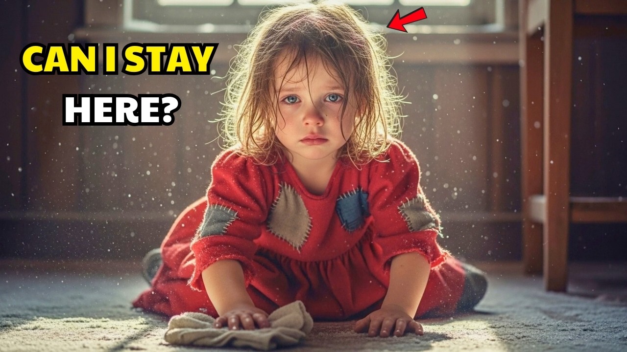 A BILLIONAIRE FINDS A POOR LITTLE GIRL QUIETLY CLEANING HIS OFFICE — HER PLEA BREAKS HIM