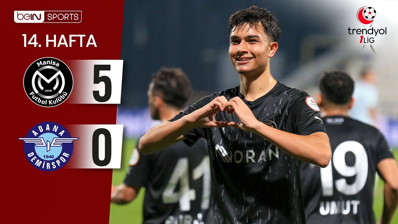 Manisa FK (5-0) Adana Demirspor | 14. Hafta Ma&ccedil; &Ouml;ZETİ | Trendyol 1. Lig - 2025/26