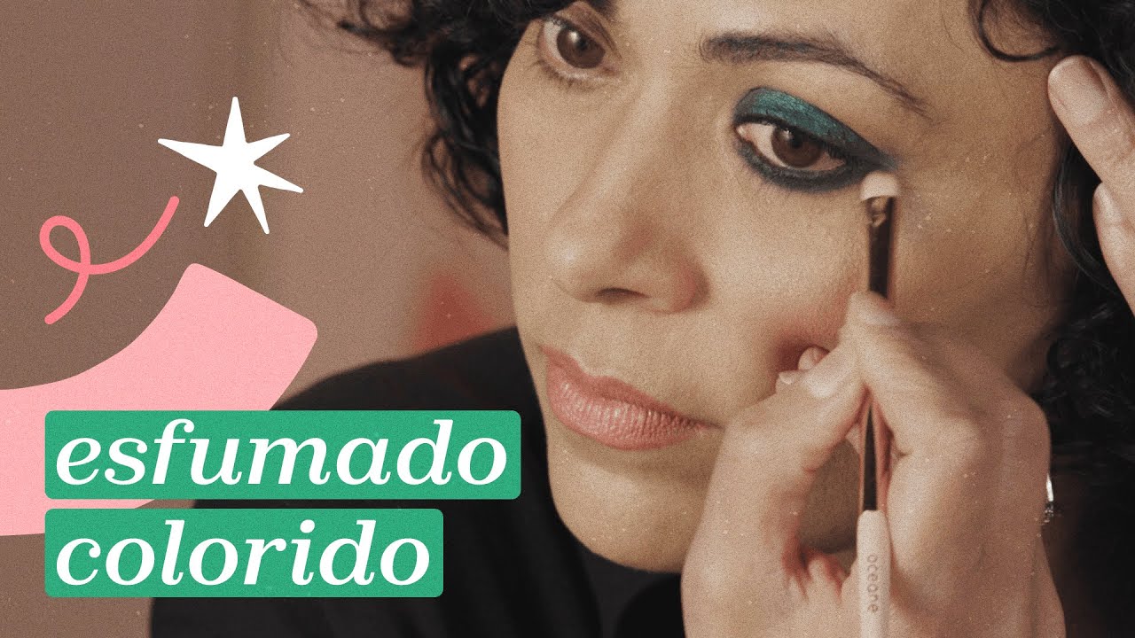 Fabi Gomes revela dicas para make esfumada colorida sem carregar | E ai,  beleza?