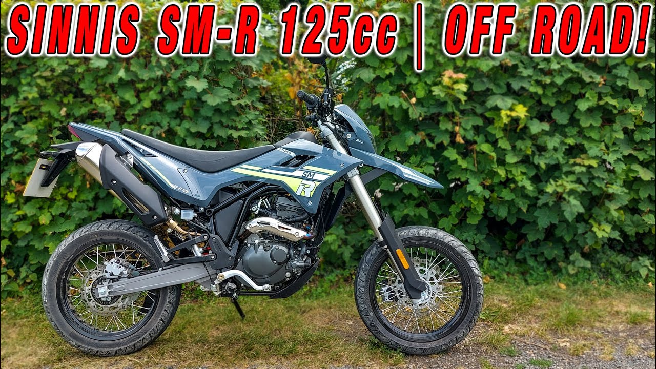 2022 Sinnis SM-R 125cc | OFF ROAD!