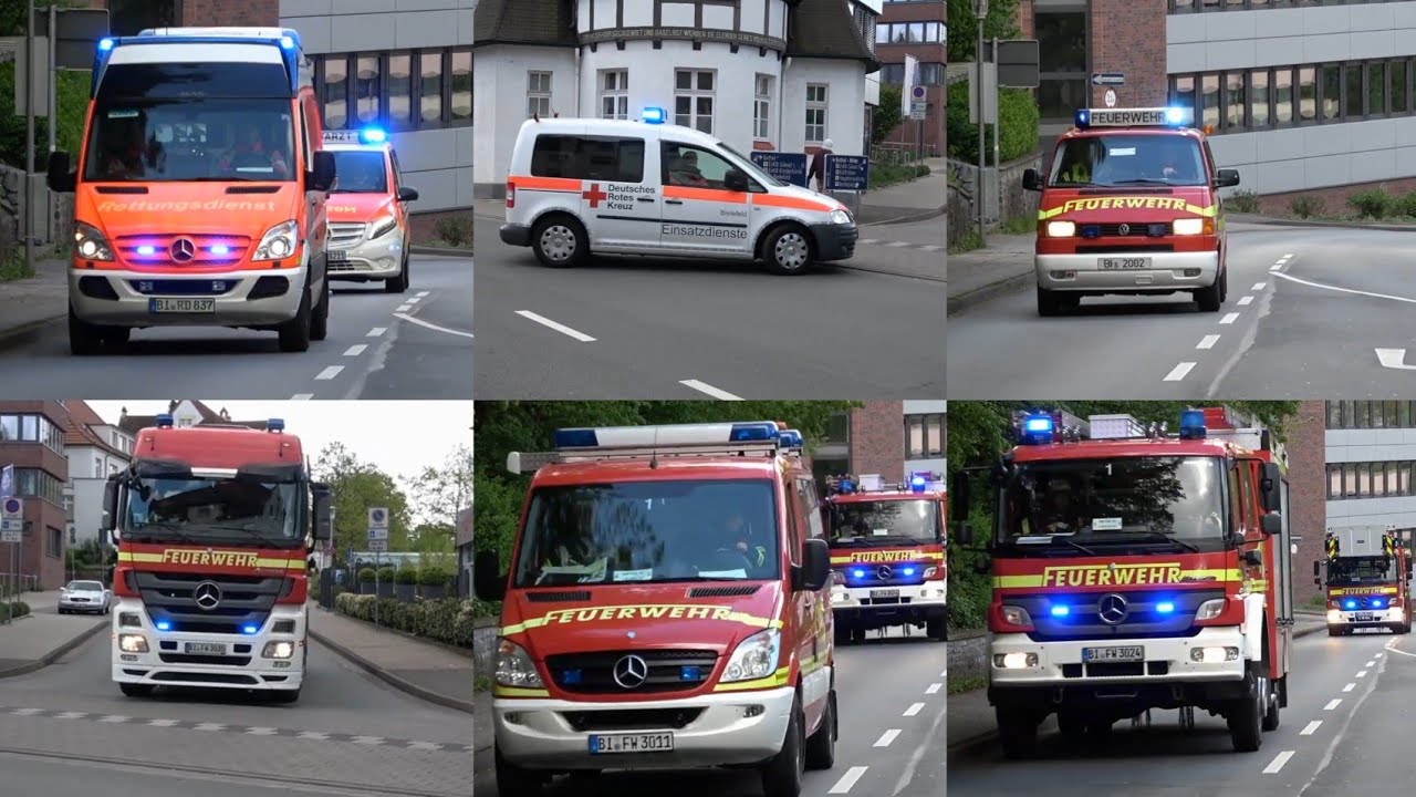 [F_Krankenhaus/ManV] Feuer im Evangelischen Klinikum Bethel