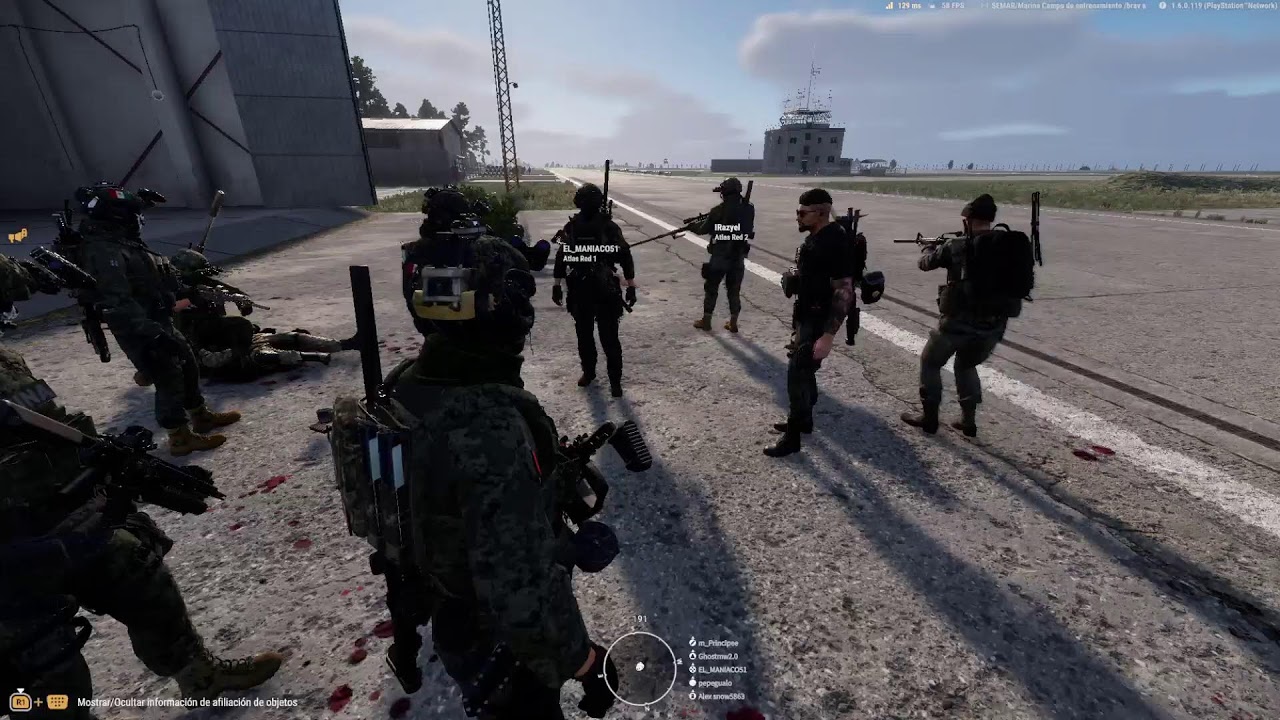 Arma reforger México/España reclutamiento de fuerzas especiales