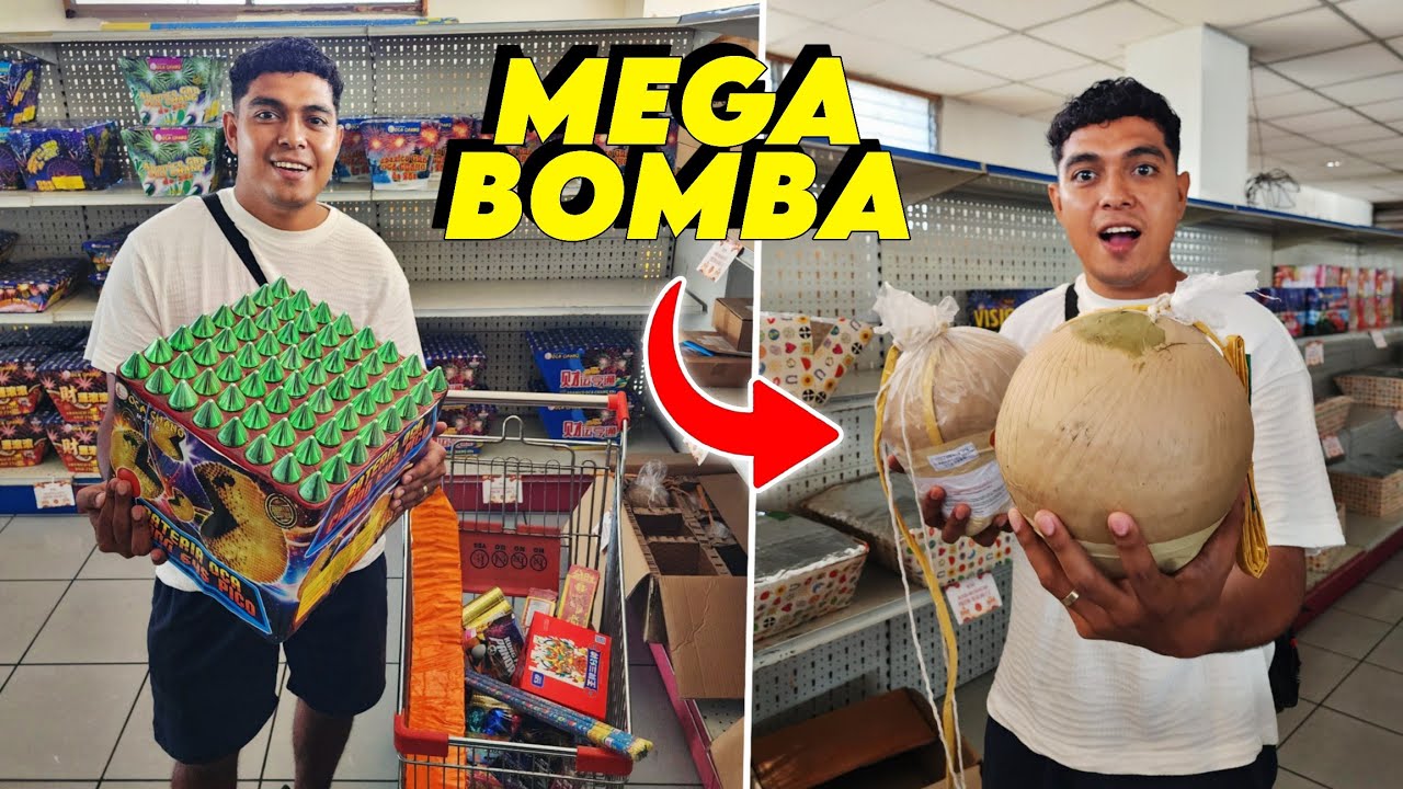 COMPRANDO POLVORA CHINA EN EL SALVADOR 🇨🇳🇸🇻 LA MEJOR TIENDA PARA COMPRAR 