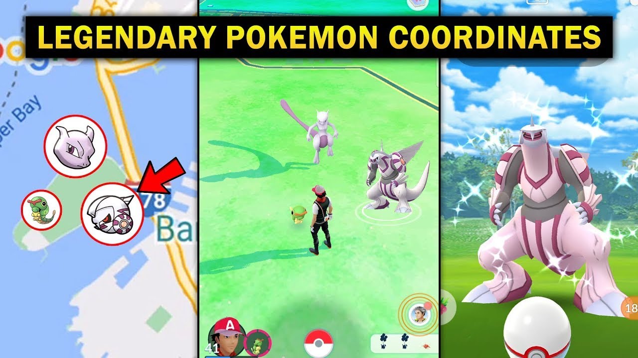LEGENDARY Pokemon Locations in Pokemon Go 2024 | Legendary Pokemon On Map Pokémon GO