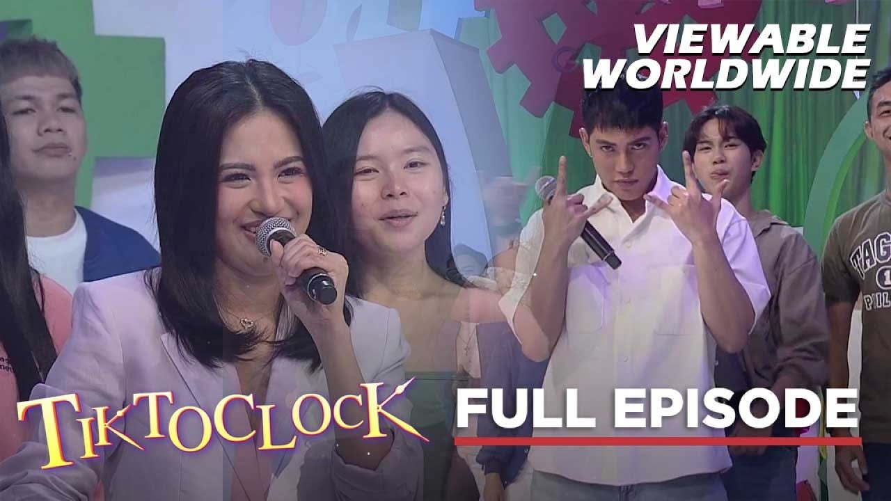TiktoClock: Julie Anne San Jose at SB19 Stell, handa nang MAKISAYA sa Tiktropa! (Full Episode)