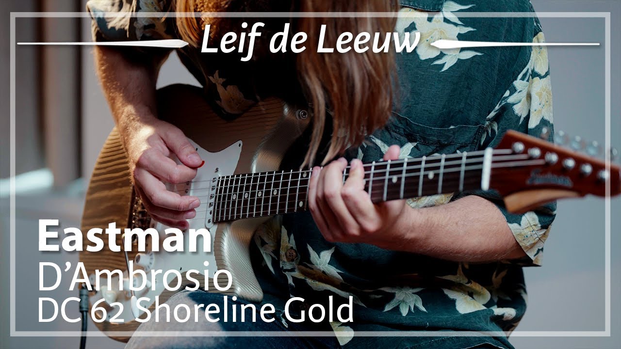 Eastman D'Ambrosio DC 62 Shoreline Gold played by Leif de Leeuw | Demo