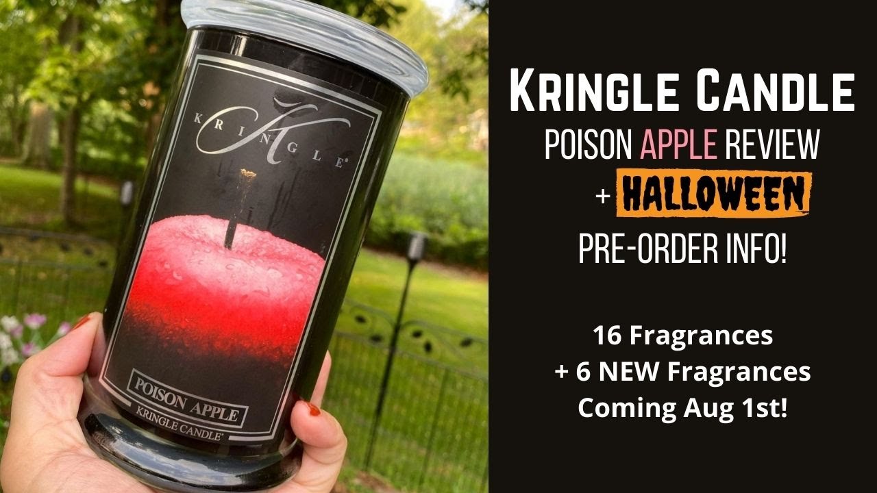 KRINGLE CANDLE Poison Apple Review + Halloween Pre-Order Info!