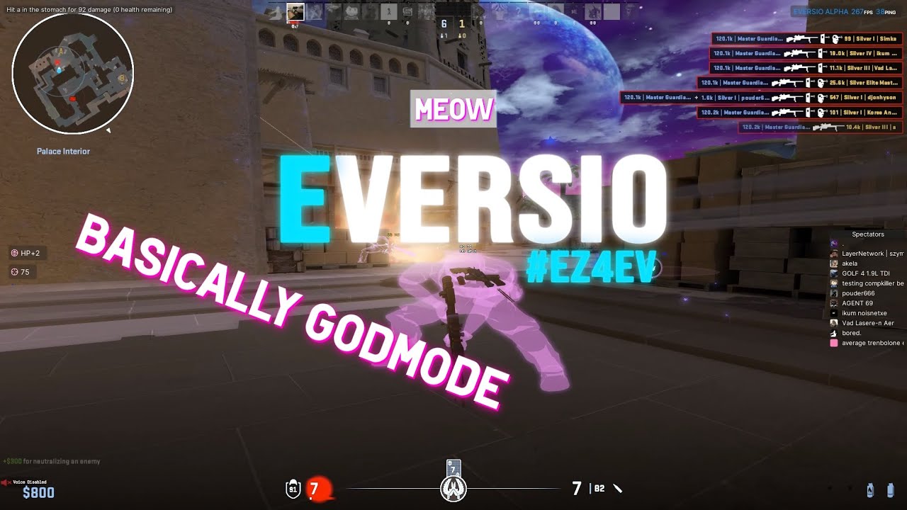 First nanosecond on eversio.dev alpha