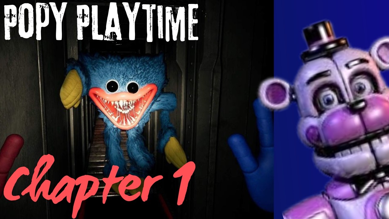 Gram w Poppy Playtime Chapter 1! Czy pokonam Huggyego Wuggyego?!