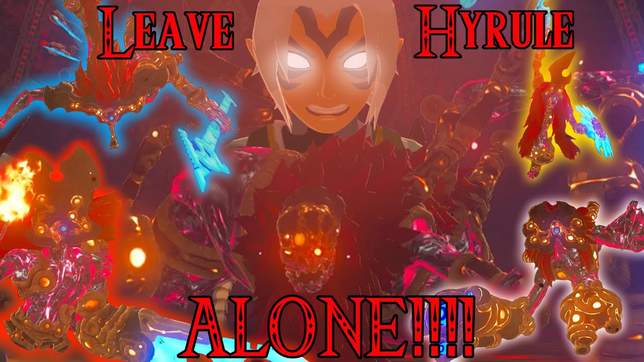 Vengeful Warrior ANNIHILATES Breath of the Wild's bosses!!! - Fierce Deity Training Episode 4