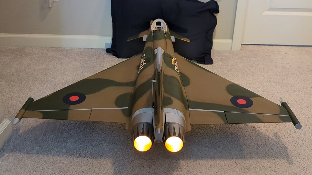 Freewing Eurofighter Typhoon 90mm Arduino Afterburner Controller Test