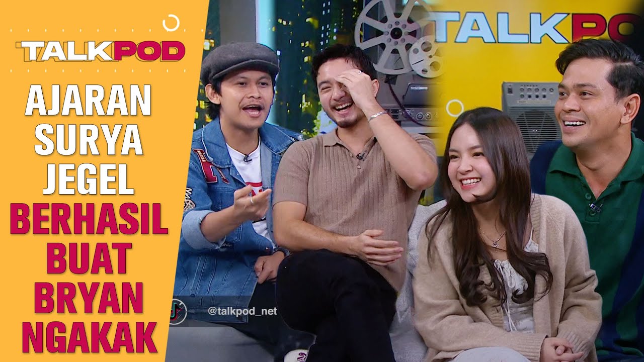 SHOCK! BRYAN DOMANI GAK SIAP DAPAT PERTANYAAN JEGEL! - Talkpod