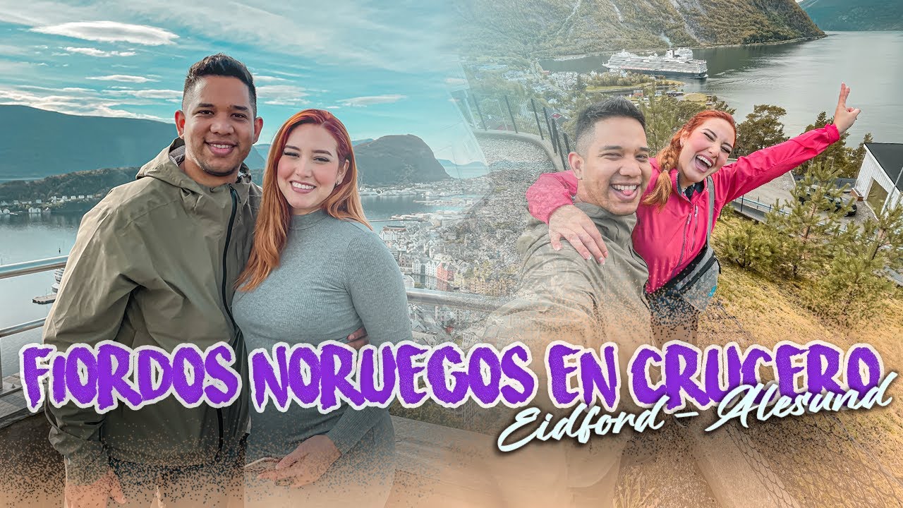 CRUCERO de los FIORDOS NORUEGOS 🇳🇴 🏔 | Eidford - Alesund | HOLLAND AMERICA 🛳