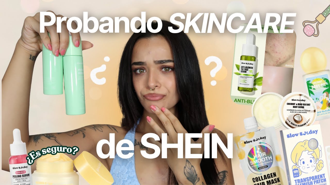 ¿Funciona el SKINCARE de SHEIN? 😱 Lo pruebo TODO y te cuento la verdad