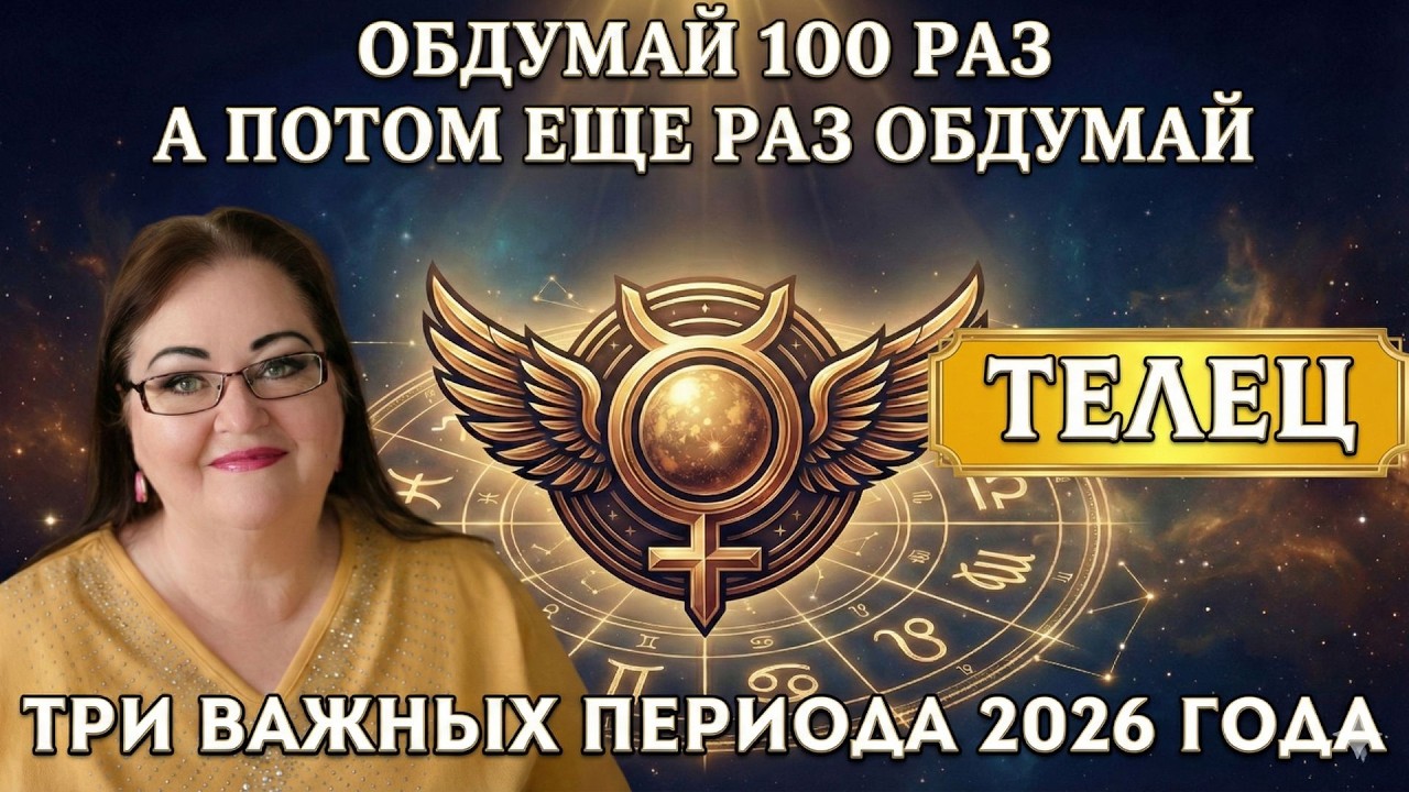 ТЕЛЕЦ Ретро Меркурий 2026: Земля уходит из-под ног. Как устоять, когда всё качается