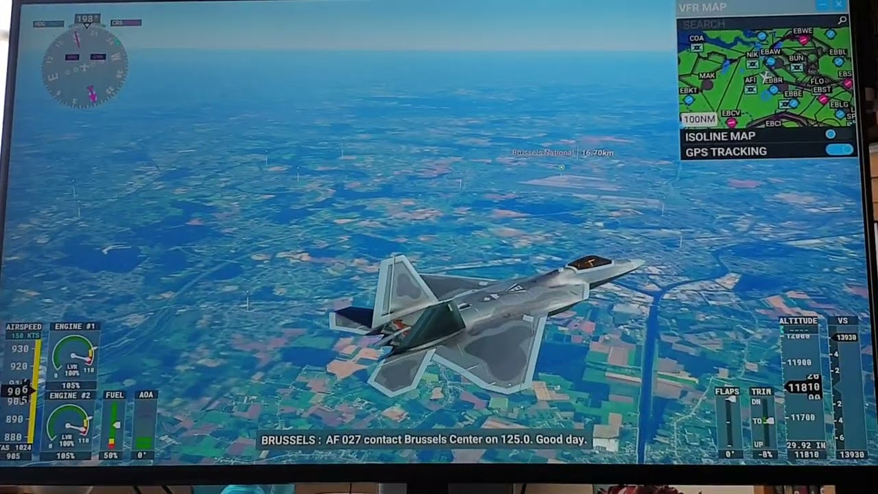Microsoft Flight Simulator - Antwerp and Brussels (F22)