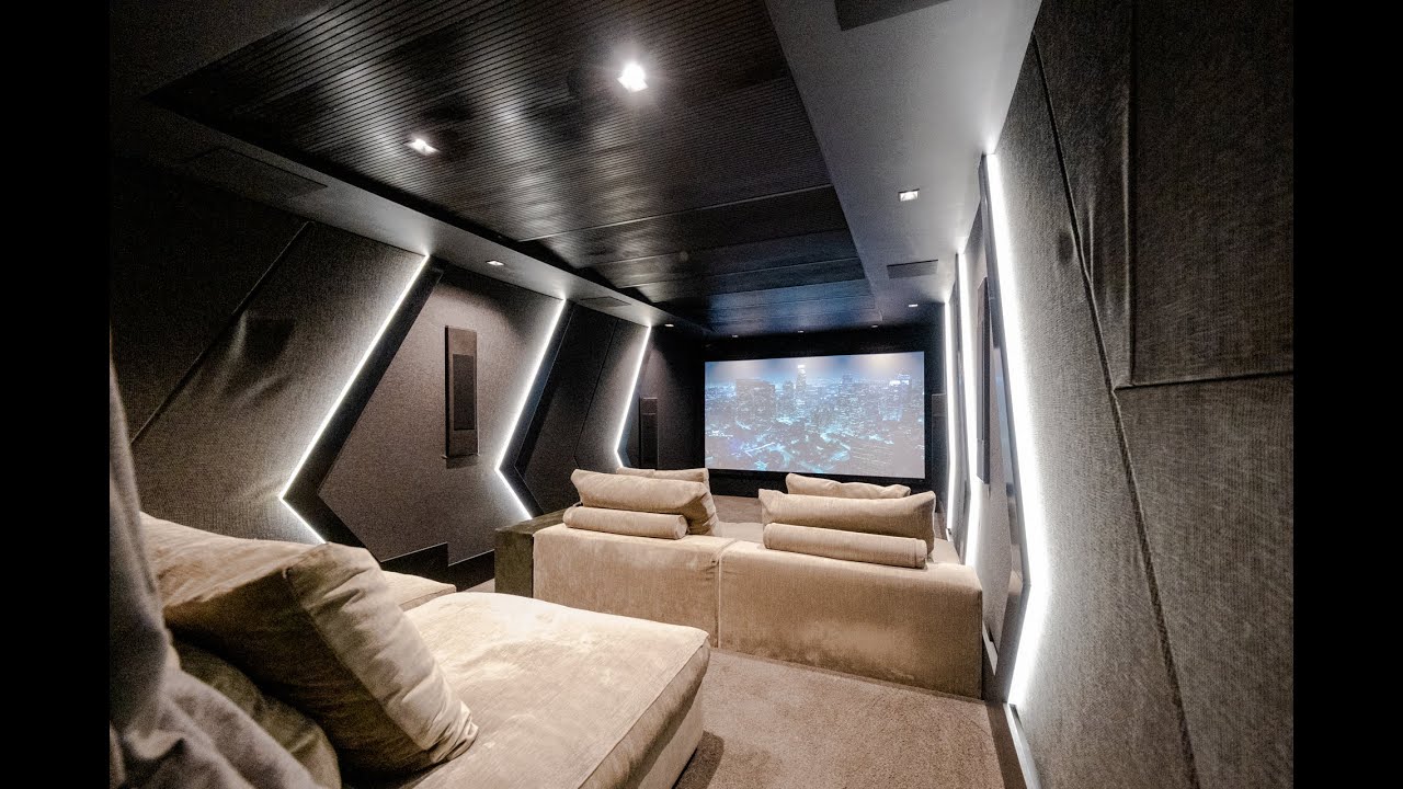 Dolby Atmos home cinema detailed overview. Camps Bay, Cape Town. ft Barco, Trinnov, Wisdom Audio