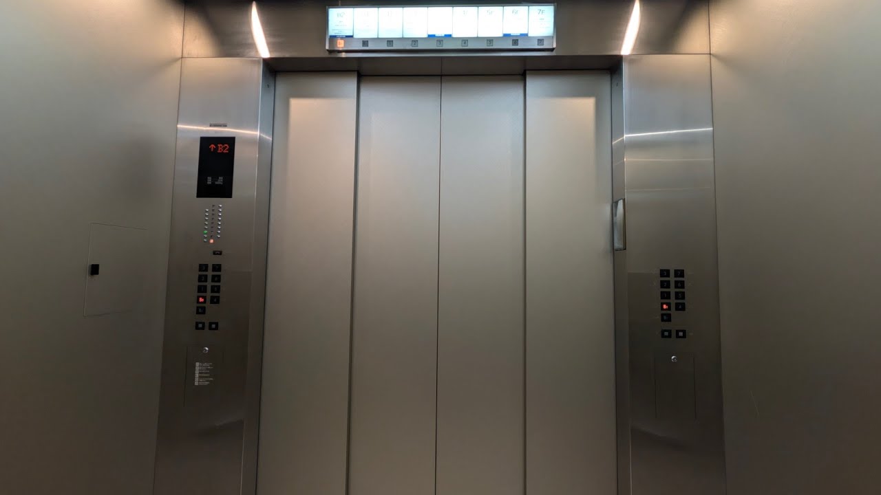 ［アナセン搭載］岩田屋百貨店の三菱エレベーター / Iwata-ya Department Store MITSUBISHI Lift