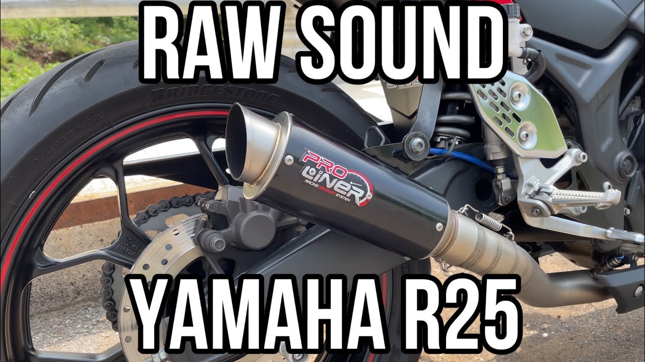 Remake : Pure Sound Proliner TR1R Short Black Yamaha R25 🔊⚡️| Jul's Vlog [4K]