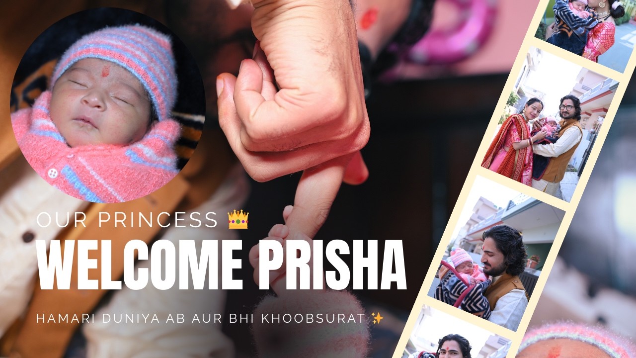 Welcome Baby Prisha Pant 👶💖 | Naamkaran Ceremony | Pankaj Pant Vlogs