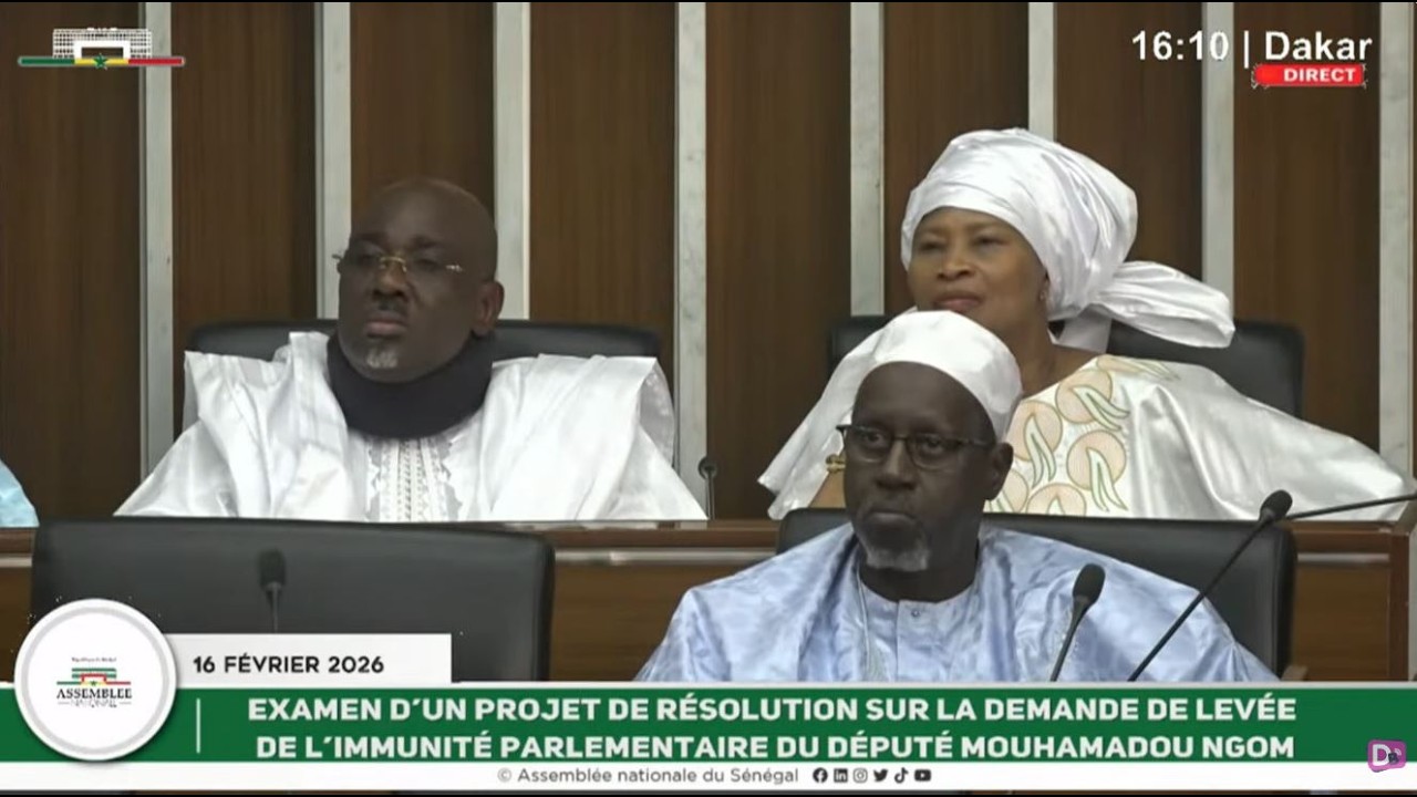 Assemblée Nationale : Demande levée de l'immunité parlementaire du député Farba NGOM.