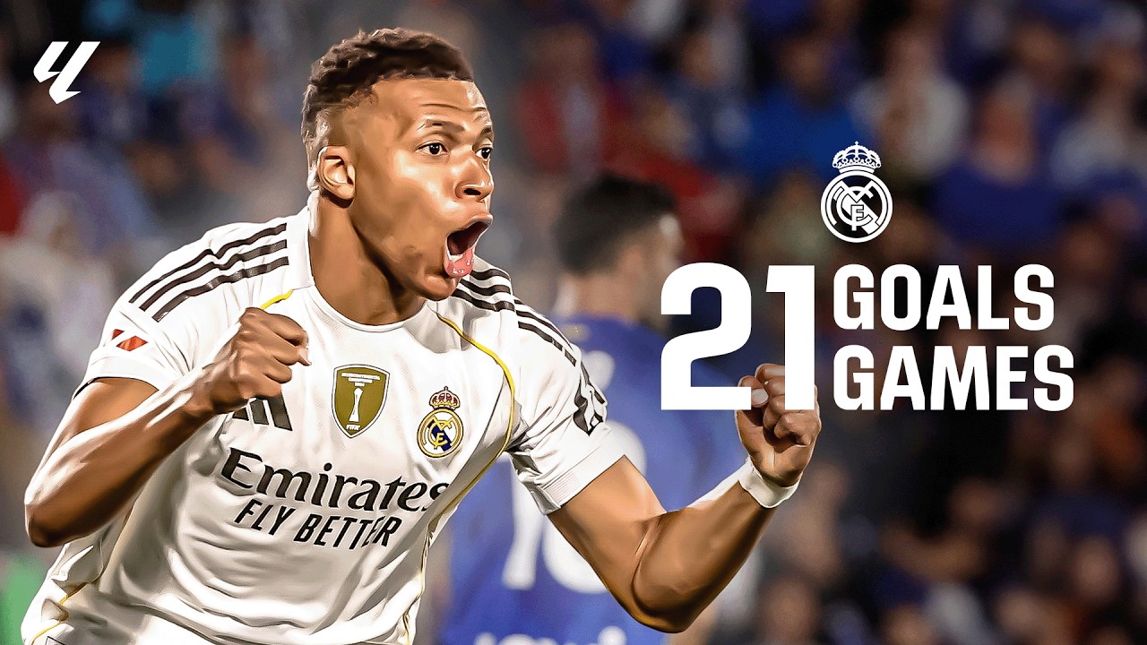 ¡21 jornadas, 21 GOLES! ⚡ | Ordenamos TODOS los GOLES de MBAPPÉ en LALIGA EA SPORTS 2025/26