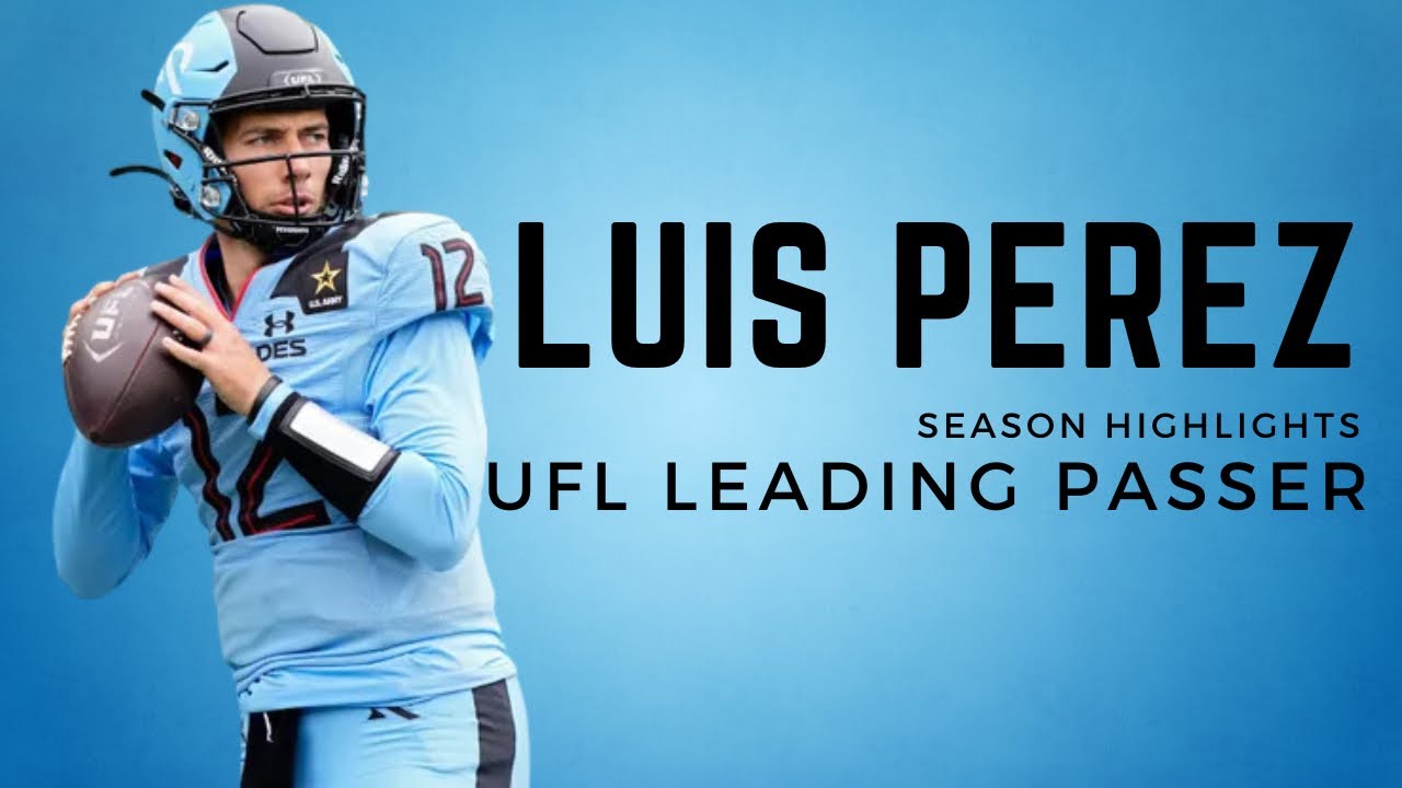 Luis Perez || UFL Leading Passer || 2025 Season Mixtape