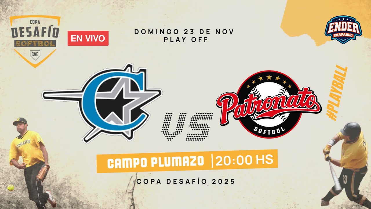 EN VIVO |  CEF 🆚 PATRONATO | Play Off Copa Desaf&iacute;o 2025🥎Paran&aacute;