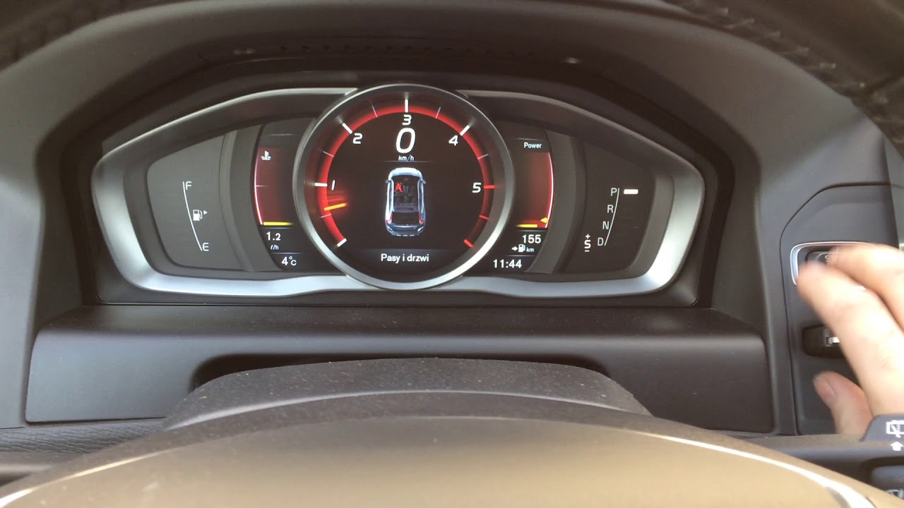 VOLVO SYSTEM START-STOP OFF / WYŁĄCZENIE