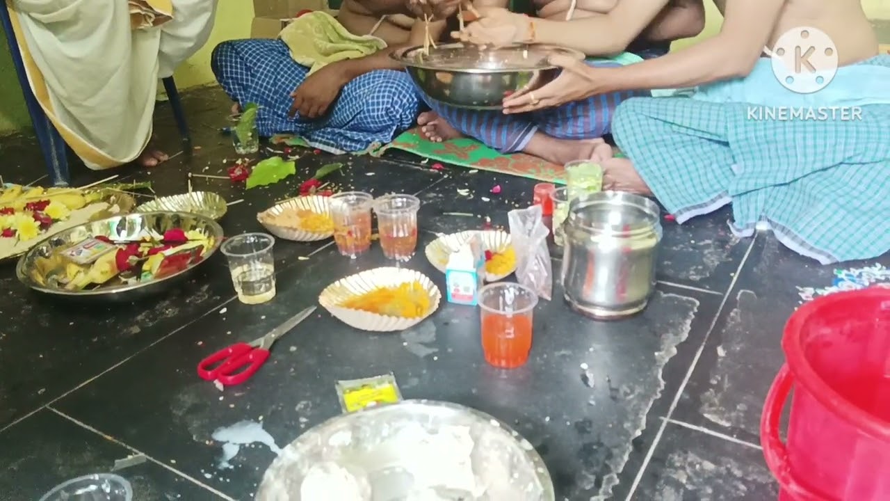 మా అత్తయ్య  తదినం పెట్టాము  నేవేద్యం //  బెల్లం పొంగలి  పులిహోర గారెలు 